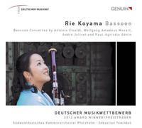 Vivaldi, Mozart, Jolivet, Génin : Concertos pour basson. Koyama, Tewinkel.