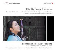 Vivaldi, Mozart, Jolivet, Génin : Concertos pour basson. Koyama, Tewinkel.