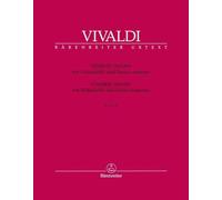 Complete Sonatas for Violoncello and Basso continuo RV 39-47 (Cello & Piano)