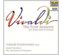 Vivaldi: The Four Seasons For Harp And Orchestra by Rudolf Werthen & I Fiamminghi Yolanda Kondonassis (1999-10-04)