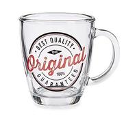 Vivalto Taza Mug Original Transparente Vidrio (320 ml)