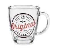 Vivalto Taza Mug Original Transparente Vidrio 6 Unidades (320 ml)