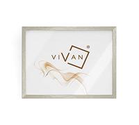 Vivan - Marco de madera - Color plata - Tamaño de la imagen A4