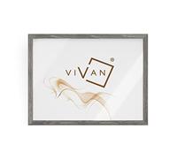 VIVAN Marco de póster PLEXIGLASS Y Retro, Gris Madera, Tamaño Imagen A3, CPA3GRI