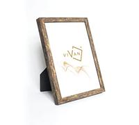 VIVAN Marco póster de madera con plexiglás y retro, oxidato marrón, 18 x 24