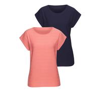VIVANCE by LASCANA Camiseta marino / albaricique XS EUR