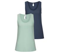 VIVANCE by LASCANA Top marino / menta M EUR
