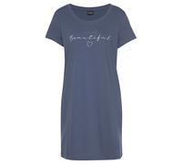 VIVANCE Camiseta de noche 'Dreams' azul / blanco XXL-XXXL azul / blanco