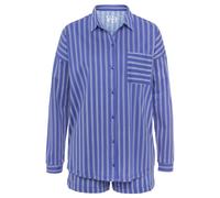 VIVANCE Pijama 'Dreams' azul / blanco L azul / blanco