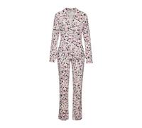 VIVANCE Pijama 'Dreams' gris / rosa claro / offwhite MxTallas normales gris / rosa claro / offwhite