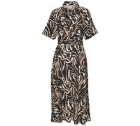 VIVANCE Vestido camisero beige / crema / negro 34 beige / crema / negro