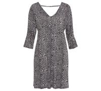 VIVANCE Vestido taupe / negro / blanco 38 taupe / negro / blanco