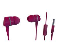 Vivanco 38012 Auriculares con Cable Y Micrófono Intraaurales, Control De Volumen, Incluye Almohadillas