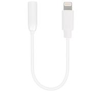 Vivanco Adaptador de Audio Lightning Macho a Jack 3.5mm Hembra 10cm Blanco