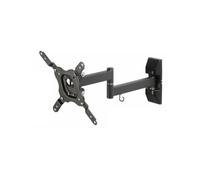 Vivanco BFMO 6020 Soporte Inclinable y Giratorio de Pared para Monitor/TV/LED de 13" a 43", hasta 25kg de Peso, Distancia a la Pared 50mm hasta 420mm, inclinación hasta -12º, Giro hasta 180º