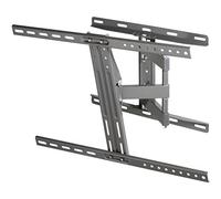 Vivanco BFMO 6060 Soporte Inclinado Giratorio Articulado para Pared TV/Monitor/LED hasta 65 Pulgadas, hasta 45 Kg, Distancia Pared hasta 430 mm VESA hasta 600 x 400 mm, Negro