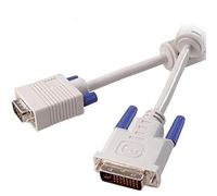 Vivanco - Cable DVI-I/VGA (Conector DVI-I a Conector de 15 Pines HD (VGA) (1,8 m)