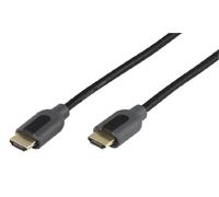 Vivanco cable HDMI de alta velocidad con Ethernet negro (meters|0.9, conector tipo Stecker auf Stecker), color Negro