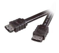 Vivanco External Serial ATA II - Cable SATA (Negro)
