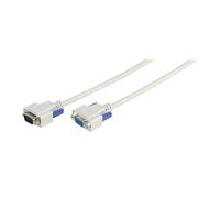 Vivanco Monitor Connection Extension Lead, Standard - Cables VGA (Standard, 1,8m, VGA (D-Sub), VGA (D-Sub)) Color Blanco
