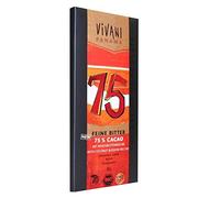 Vivani Organic Chocolate | Dark 75% Chocolate | 7 x 80g