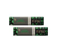 Vivani Organic Chocolate Turrón Crudo Croccante 35g Pack de 2