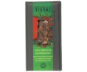 Vivani Organic Milk Chocolate with Hazelnuts 100 g (Pack of 5)