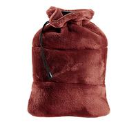 Vivaraise - Bolsa de agua caliente Tender - 23 x 33 cm - 1,75 L - Bolsillo extraíble con botella de PVC - Funda de microfibra de felpa suave - Piel sintética cálida - Estilo acogedor