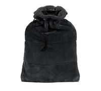 Vivaraise - Bolsa de agua caliente Tender - 23 x 33 cm - 1,75 L - Bolsillo extraíble con botella de PVC - Funda de microfibra de felpa suave - Piel sintética cálida - Estilo acogedor