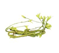 Vivarium - Rama giratoria de 41 pulgadas, follaje sintético de poliuretano, función de escalada realista con efecto camuflaje, práctica expansión de hábitat para lagartos, ranas y tortugas, anfibios