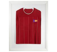 Vivarti DIY adulto estándar deportes camisa pantalla marco 60 x 80 cm - marco blanco, marco interior blanco, tarjeta de respaldo blanco