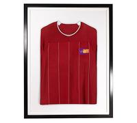 Vivarti DIY adulto estándar deportes camisa pantalla marco 60 x 80cm - marco negro, marco interior blanco, tarjeta de respaldo blanco