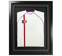 Vivarti DIY bebé 3D montado Camiseta Deportiva Marco de Pantalla 40 x 50cm - Marco Negro, Montaje Negro, Tarjeta de Respaldo Negro