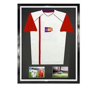 Vivarti DIY - Vitrina de manga cónica para adultos, doble apertura, marco de plástico negro, blanco, 61 x 91,5 cm, montaje en pared