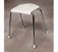 Vivawell Asiento De Baño Blanco Seguridad TÜV Comprobada Diseño Suizo 130KG