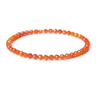 VIVAZYTGH Pulsera de Cuentas de Piedra facetada de Colores, jades Naturales, cuarzos, aguamarinas, Gemas, Brazalete elástico, joyería Minimalista, Regalo for Mujeres y Hombres.(21cm_26.Zircon)