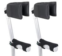 Vive Almohadillas para muletas de antebrazo (para muletas de medio puño) - Accesorio de acolchado de cubierta de brazo - Cómodo, transpirable, lavable a máquina - Comprueba la compatibilidad para