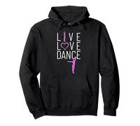 Vive ama Baila Tienes Que Bailar la Vida. Baile de la pasión Sudadera con Capucha