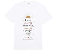 Vive Cada Momento Ríe Cada día Amor Comfort Colors Adult Heavyweight T-Shirt