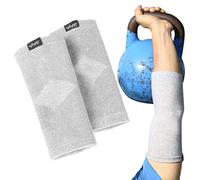 Vive - Coderas de compresión de carbón de bambú para prevención de tendinitis, recuperación, alivio del dolor en las articulaciones, golfistas, tenis, levantamiento de pesas, baloncesto, estabilizador