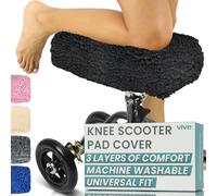 Vive,Funda para patinete de rodilla, carrito de piernas mejora la comodidad durante las lesiones, se adapta a la mayoría de patinetes de rodilla