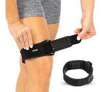 Vive IT Band - Banda iliotibial de compresión - Soporte para dolor de rodilla, cadera, muslo y síndrome ITB - Soporte de neopreno para correr y hacer ejercicio - Estabilizador atlético para hombres y
