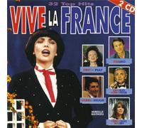 Vive la France-32 Top Hits (1993, Grüezi) - Michel Delpech, Gilbert Becaud, Stone et Charden, Charles Aznavour, Edith Piaf..