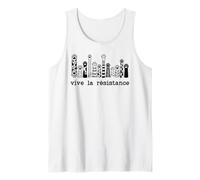 Vive La Resistance Protest Sign,Resist Cat Paw Womens Rights Camiseta sin Mangas