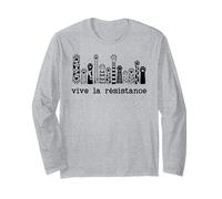 Vive La Resistance Protest Sign,Resist Cat Paw Womens Rights Manga Larga