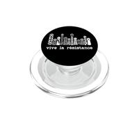 Vive La Resistance Protest Sign,Resist Cat Paw Womens Rights PopSockets PopGrip para MagSafe