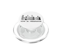 Vive La Resistance Protest Sign,Resist Cat Paw Womens Rights PopSockets PopGrip para MagSafe