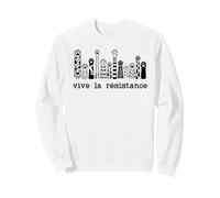 Vive La Resistance Protest Sign,Resist Cat Paw Womens Rights Sudadera