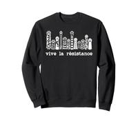 Vive La Resistance Protest Sign,Resist Cat Paw Womens Rights Sudadera
