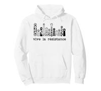 Vive La Resistance Protest Sign,Resist Cat Paw Womens Rights Sudadera con Capucha